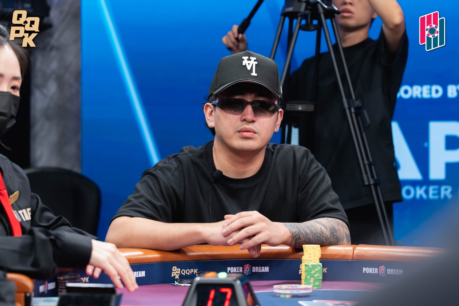 Billy Alfonso Eliminated in 3rd Place for TWD 206,000 (~USD 7,000)